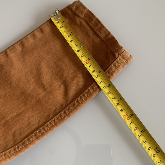 WESC Alessandro Brown Overdyed Cotton Elastane Blend Pants Men Size 31 x 32 - Picture 15 of 15